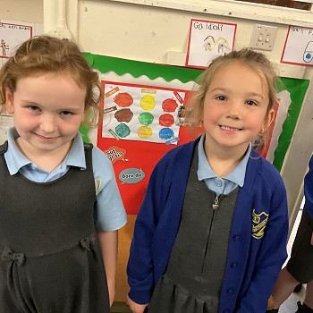 2 students smiling