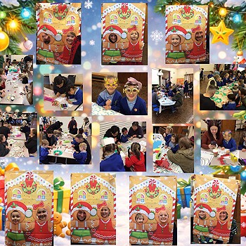 Collection of images with a note 'Christmas Crafts & Fun'